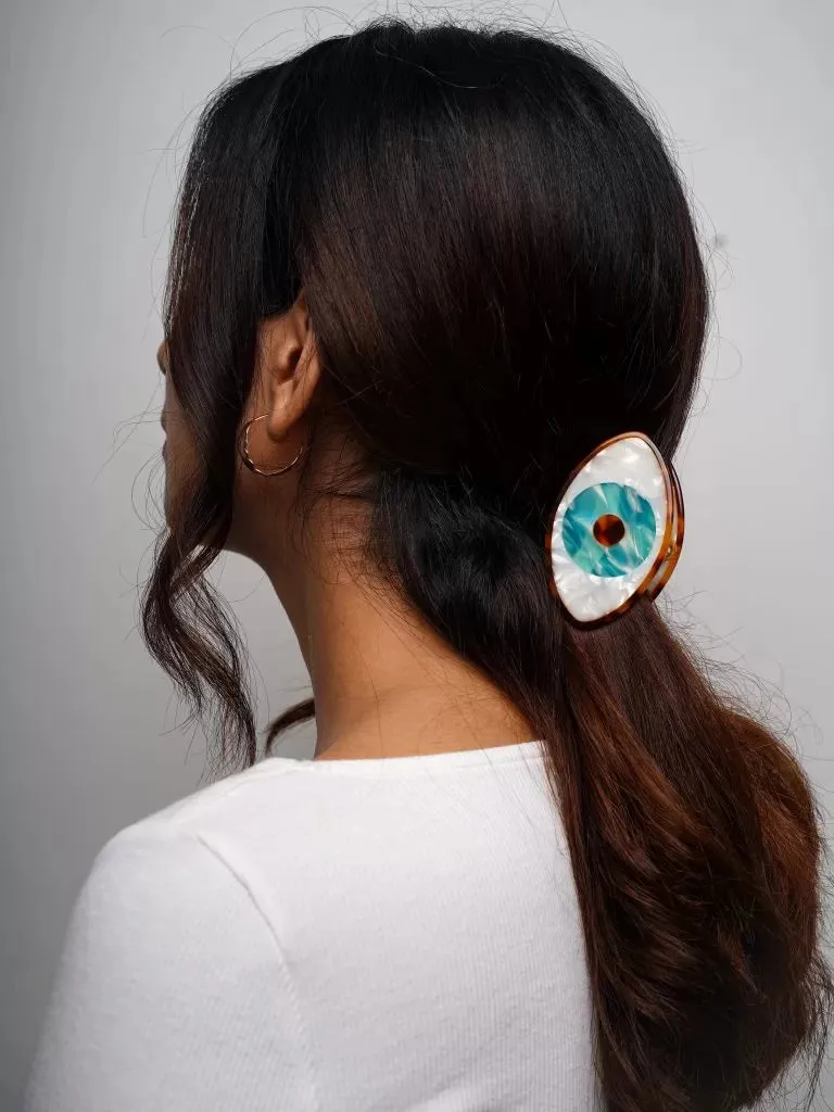 Limited Edition Evil Eye Hair Claw ?C Evil Eye Jewel