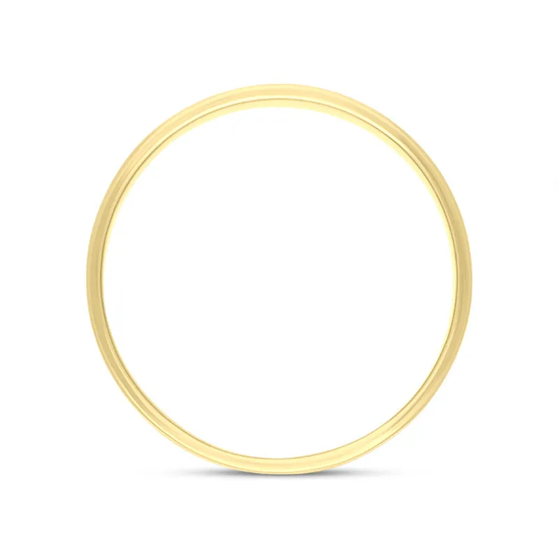 Marco Bicego Uomo 18ct Yellow Gold Unisex Thin Ring D