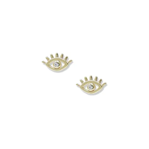 Mel Soldera Evil Eye Lash Studs