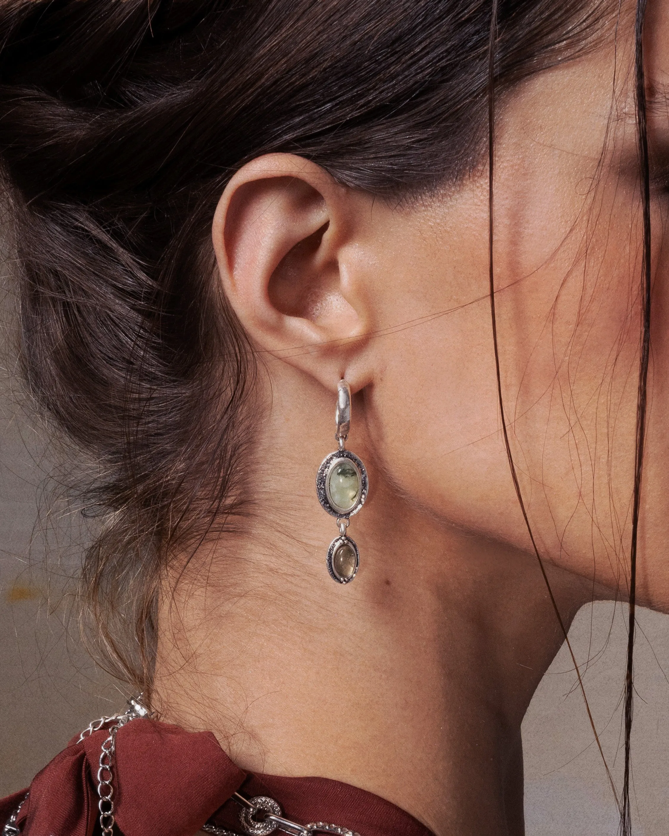 Moss Amulet Earrings