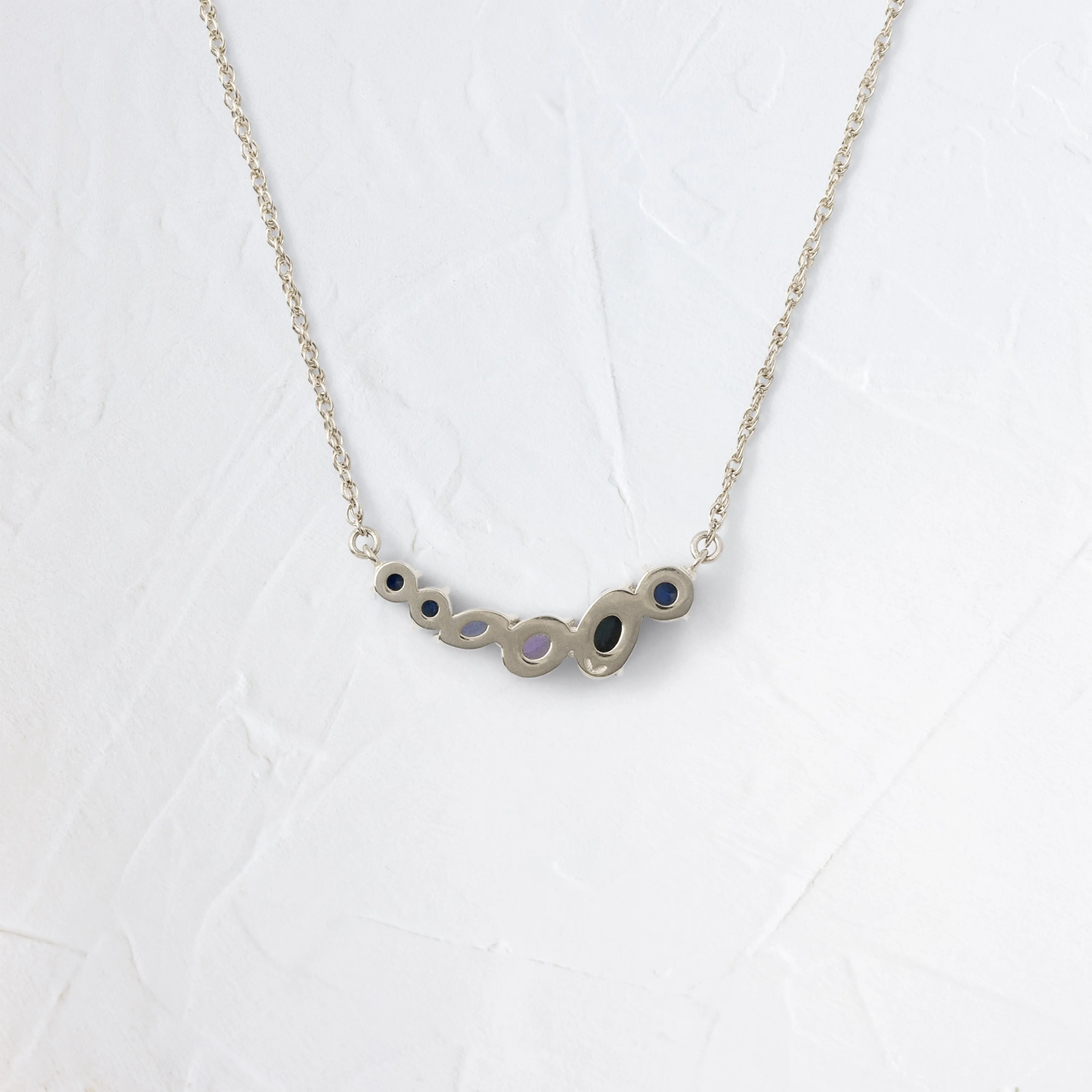 Mountain Spring Necklace in Sapphire