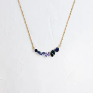 Mountain Spring Necklace in Sapphire