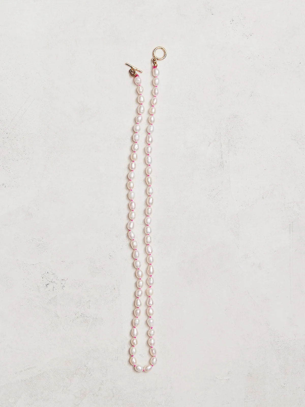 Neon Pearls Necklace