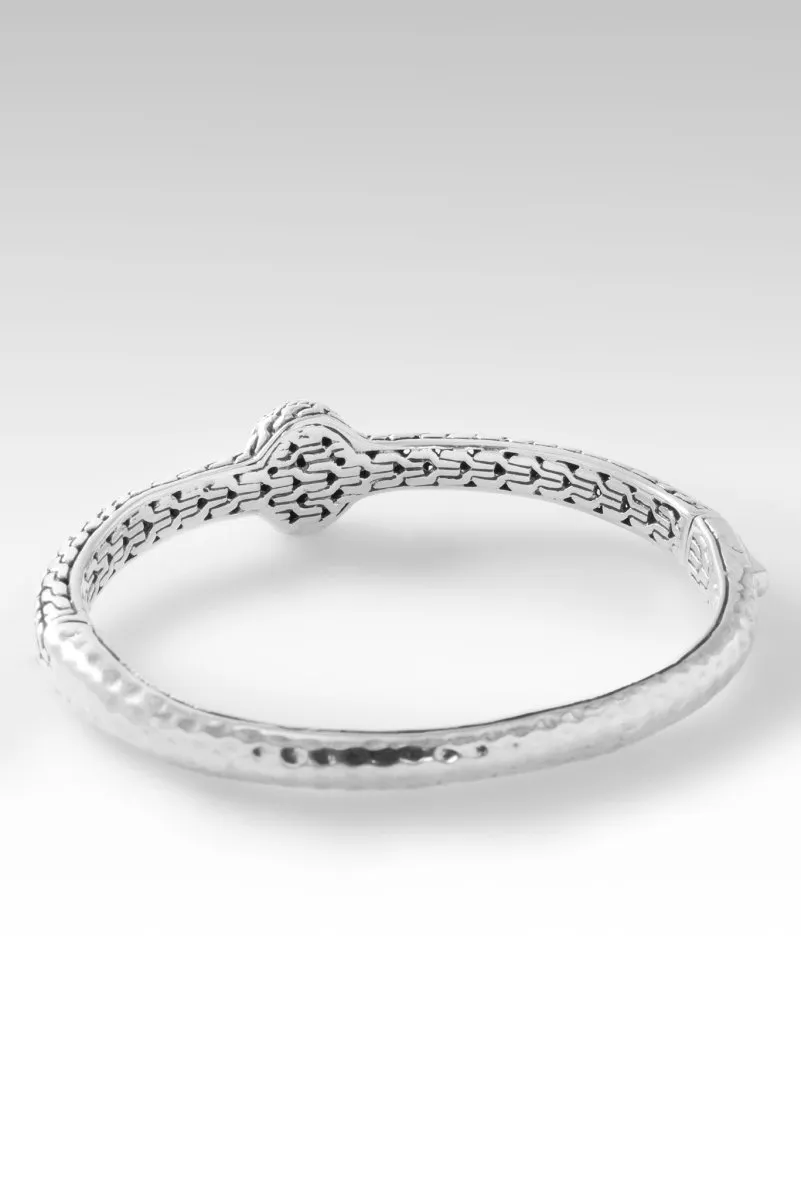 Palisade Bangle? in Black Spinel