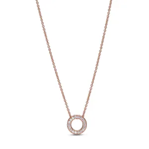 Pandora Logo Pav?? Circle Collier Necklace