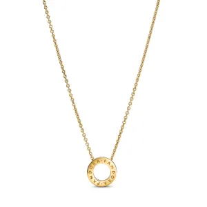 Pandora Logo Pav?? Circle Collier Necklace