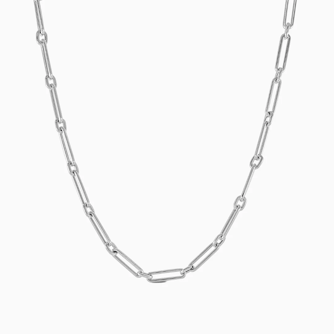 Paperclip Link Necklace