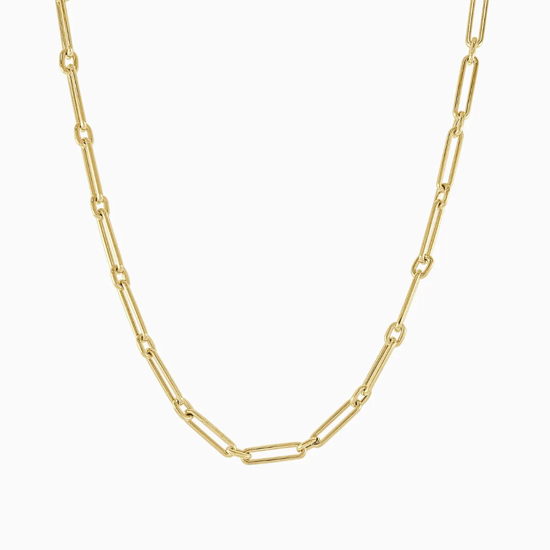 Paperclip Link Necklace