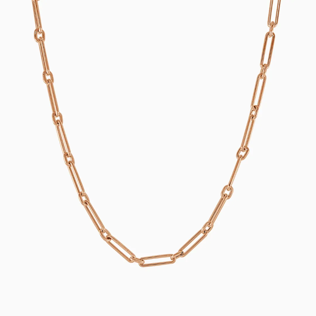 Paperclip Link Necklace