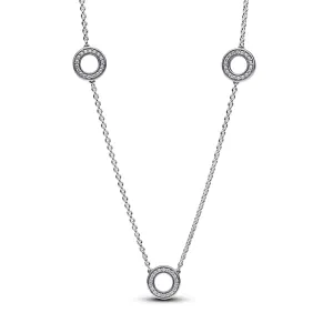 Pav?? Circles Chain Necklace