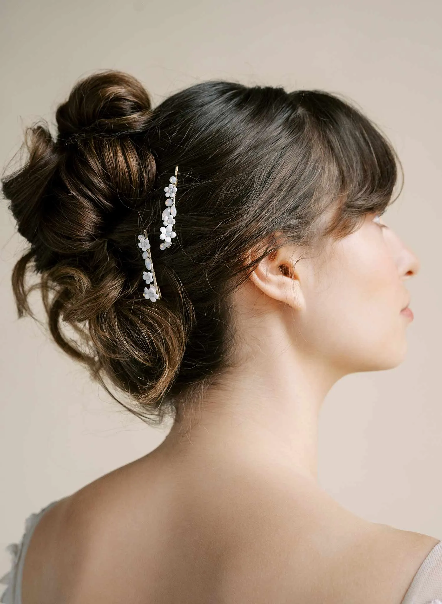 Petite Daisies bobby pins - Style #2506