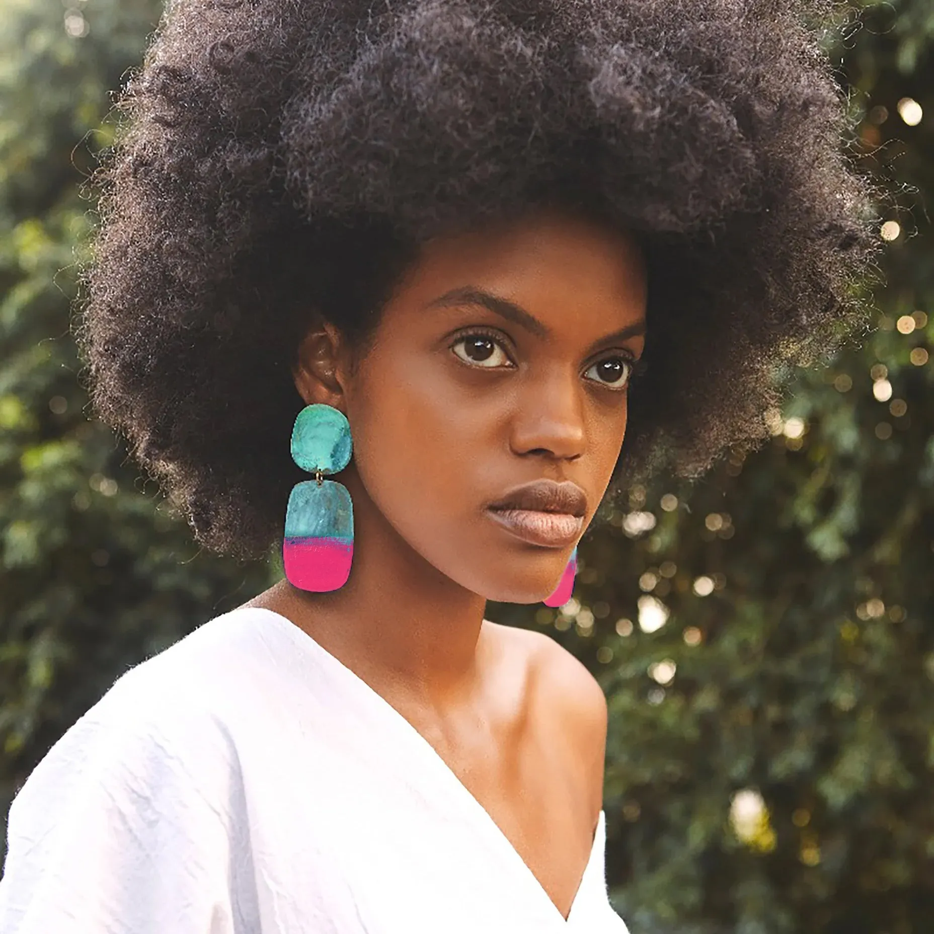 Pink Keke Earrings