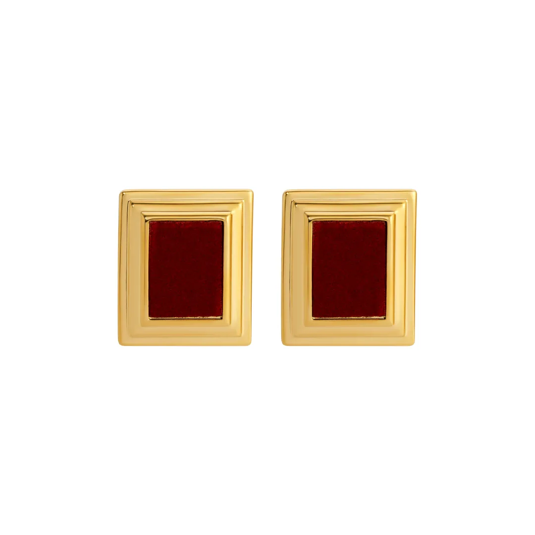 PLAZA BURGUNDY VELVET