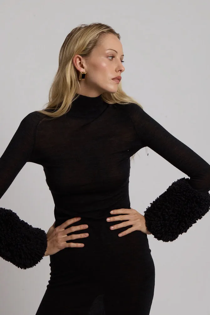 PLAZA GOLD BLACK VELVET