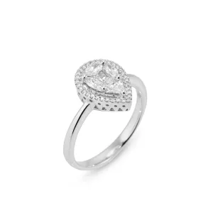 Ponte Vecchio Benvenuto 18ct White Gold 0.66ct Diamond Ring