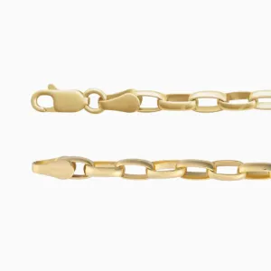 Puffed Oval Cable Chain