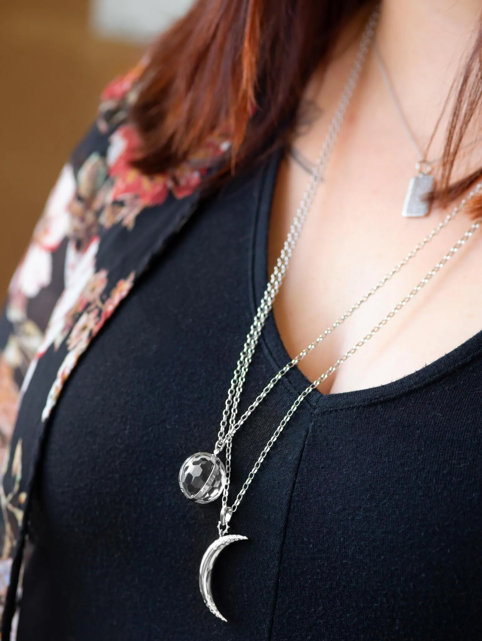 "Carpe Diem" Charm Necklace Large