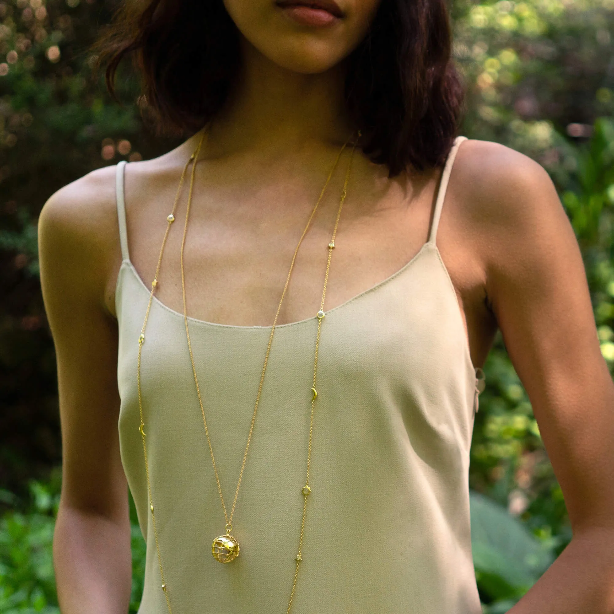 "My Earth" Charm Necklace