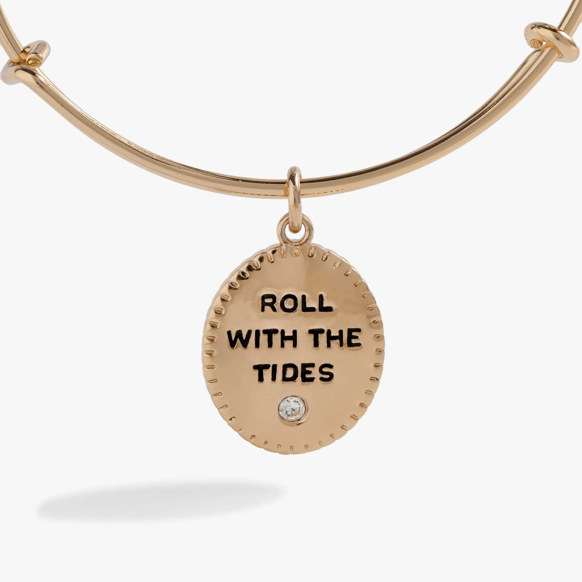 Roll With the Tides Charm Bangle