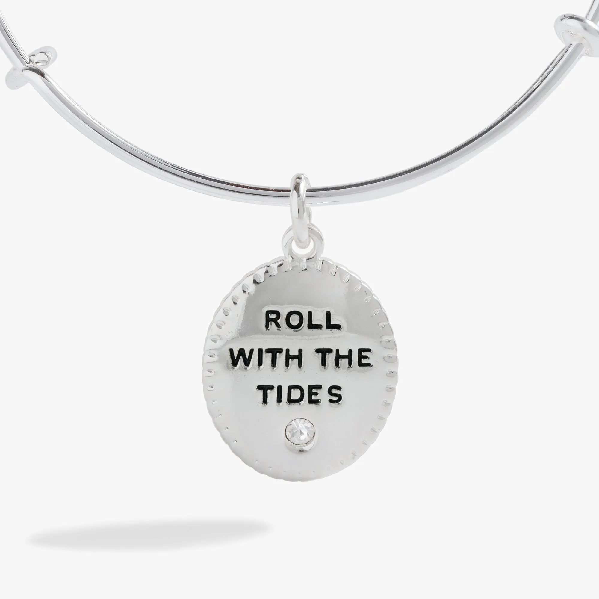 Roll With the Tides Charm Bangle