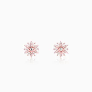 Rose Gold Fresh Flora Earrings