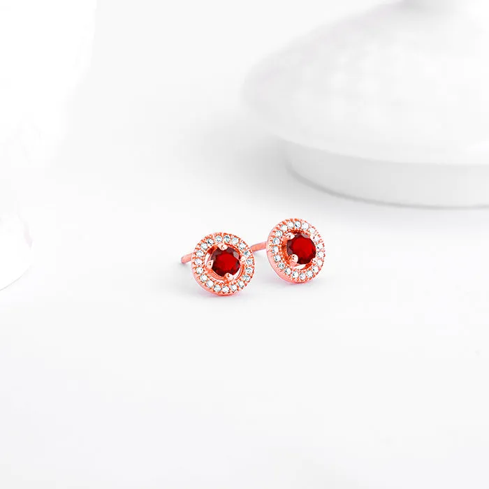 Rose Gold One And Only Earrings
