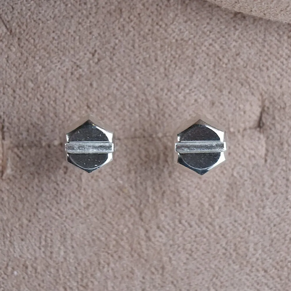 Screw Stud Earrings