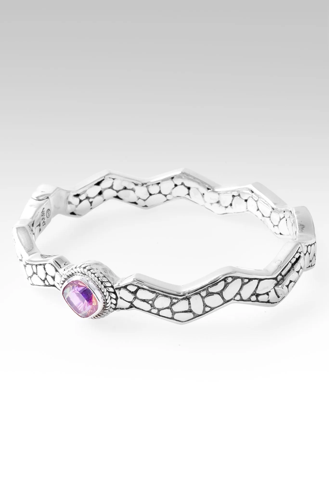 Serene Spirit Bangle II? in Rainbow Sherbet? Mystic Quartz