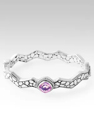 Serene Spirit Bangle II? in Rainbow Sherbet? Mystic Quartz