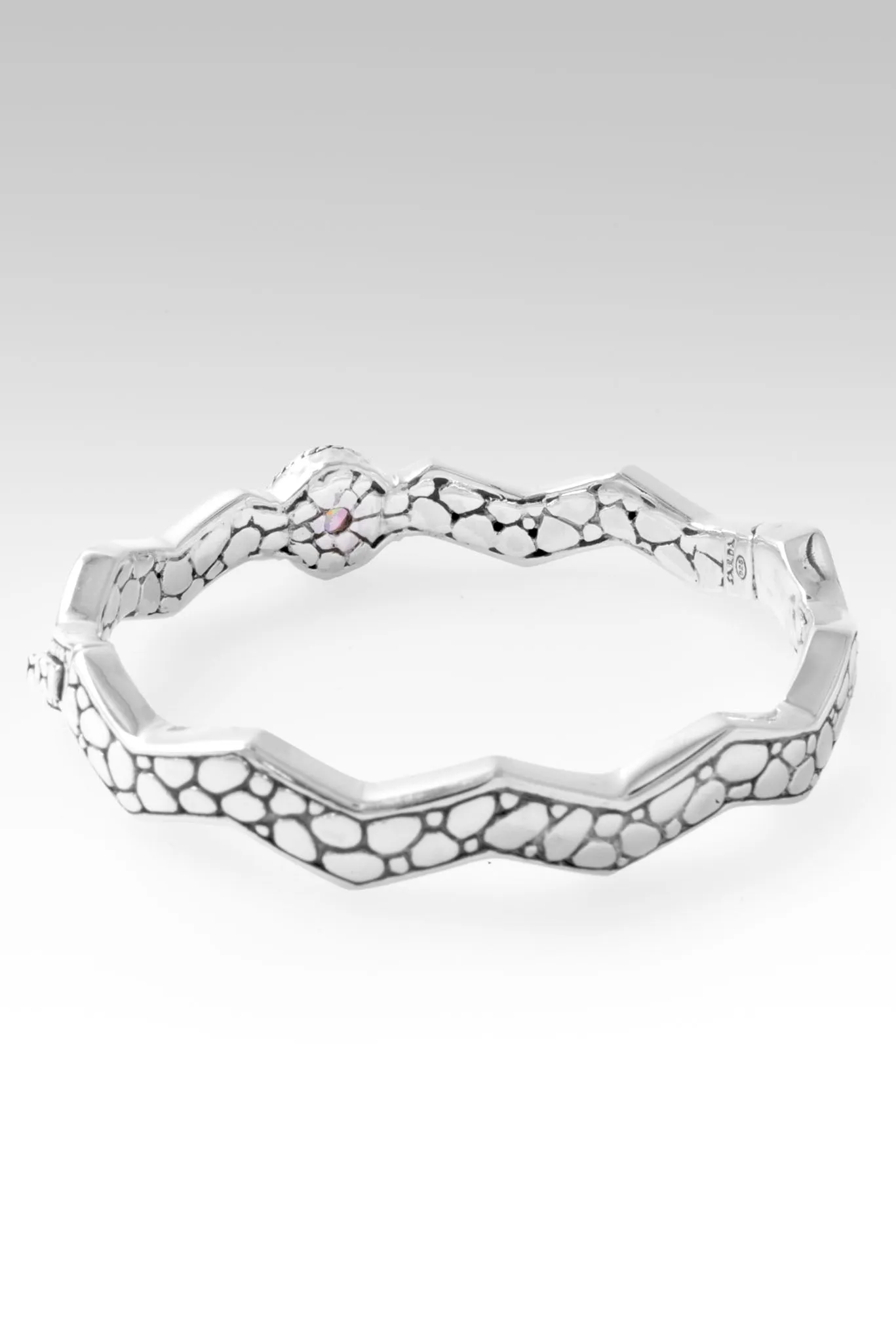 Serene Spirit Bangle II? in Rainbow Sherbet? Mystic Quartz