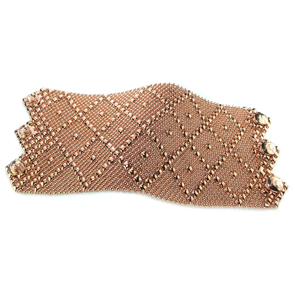 SG Liquid Metal B11?CRG Rose Gold Finish Bracelet by Sergio Gutierrez
