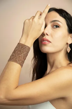 SG Liquid Metal B11?CRG Rose Gold Finish Bracelet by Sergio Gutierrez