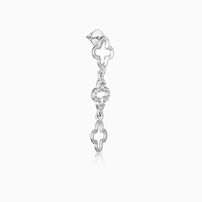 Silver Celtic Star Earrings