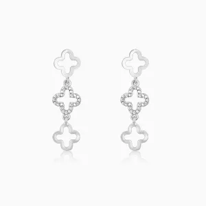 Silver Celtic Star Earrings