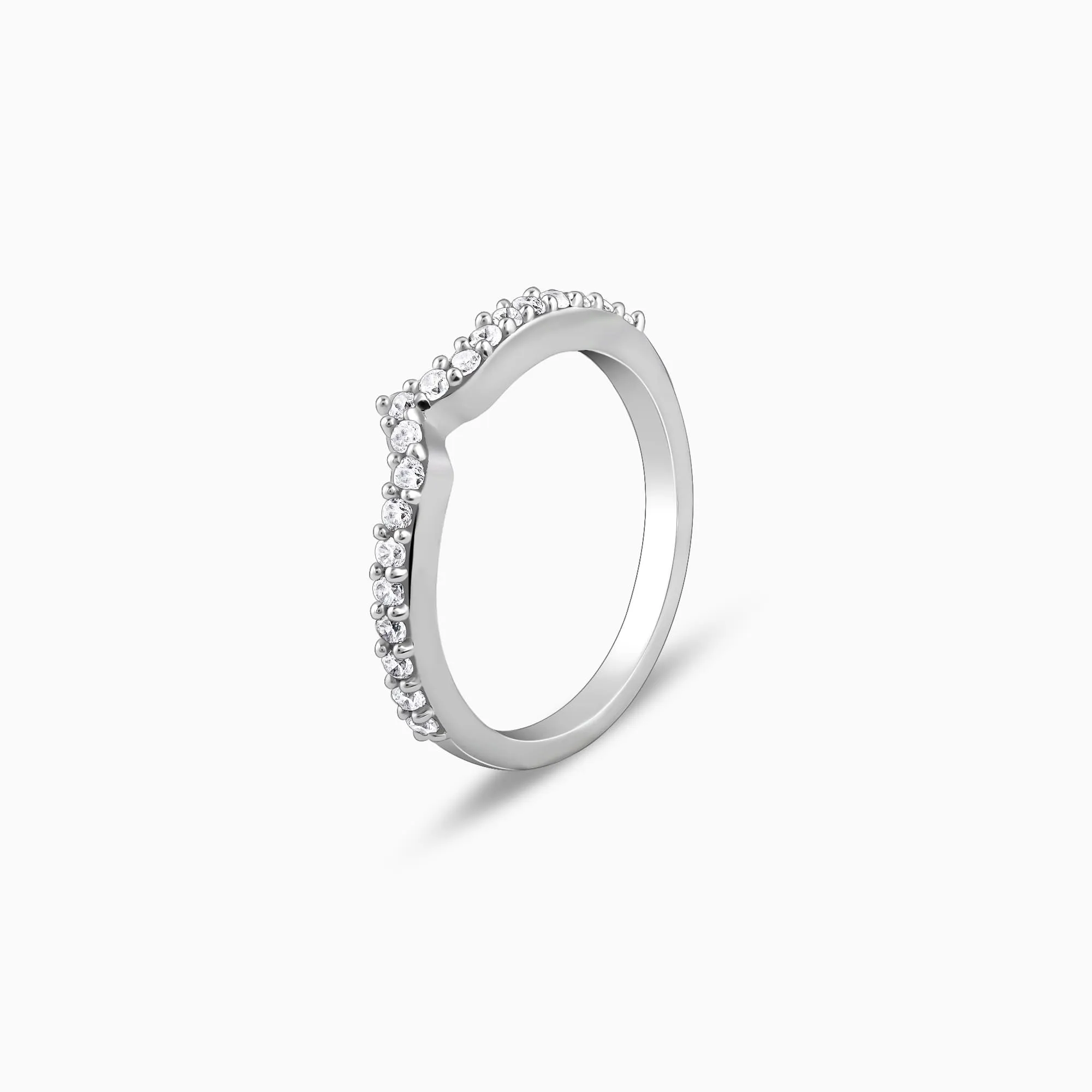 Silver Cupid Arrow Ring