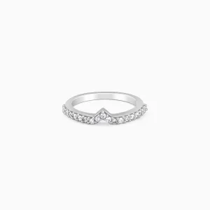 Silver Cupid Arrow Ring