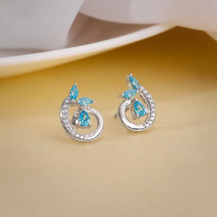 Silver Lysandra Earrings