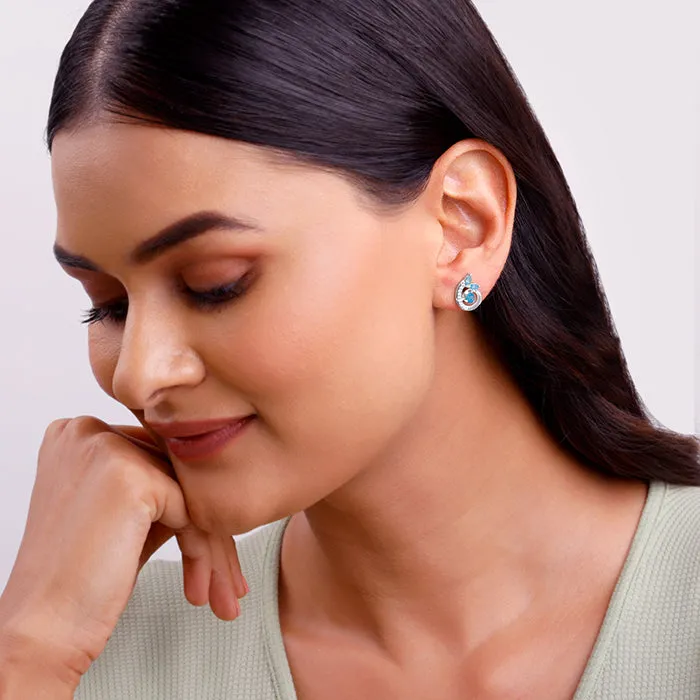 Silver Lysandra Earrings