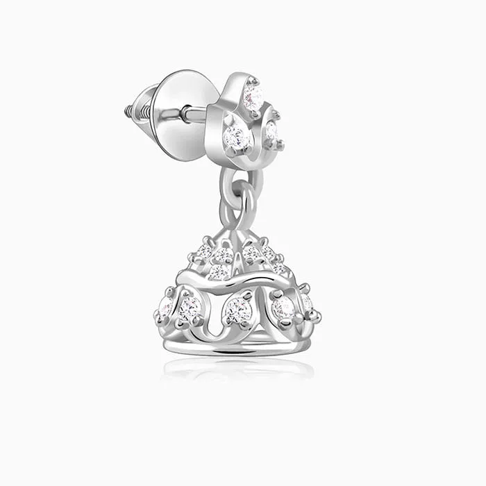 Silver Mithila Jhumki