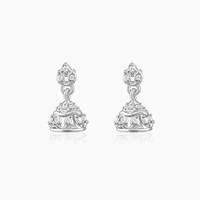 Silver Mithila Jhumki