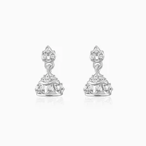Silver Mithila Jhumki