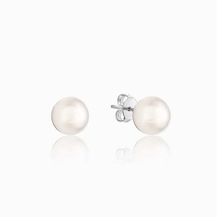 Silver Redefined Stud For Men