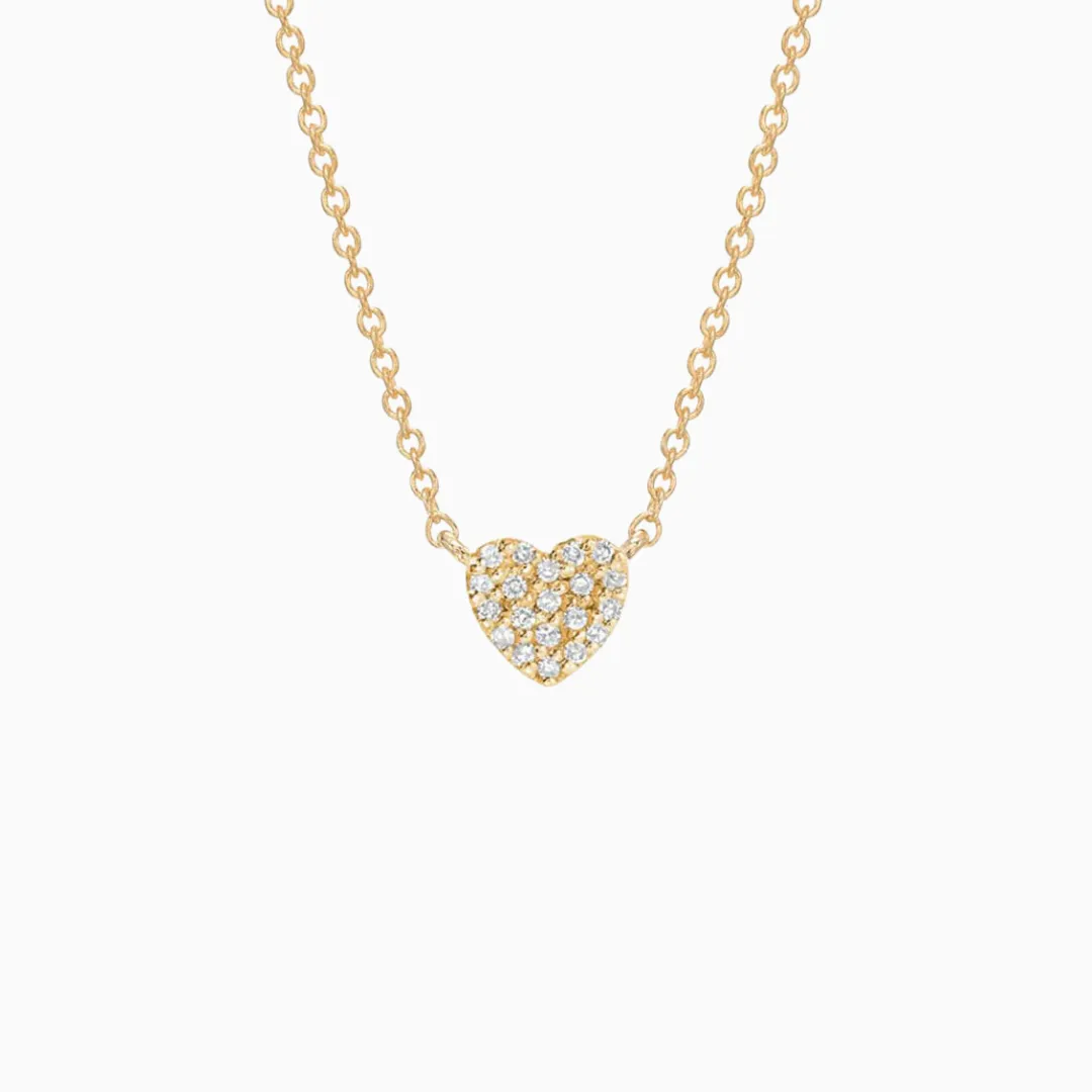 Small Diamond Pav?? Necklace