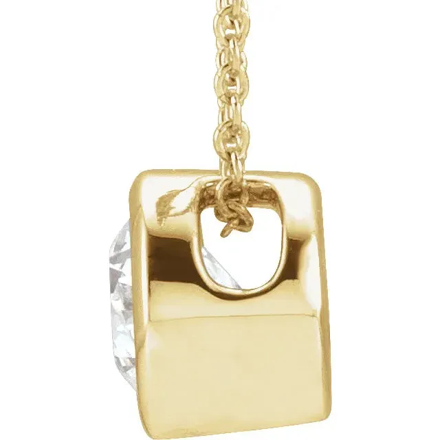 Solitaire Lab-Grown Diamond Necklace