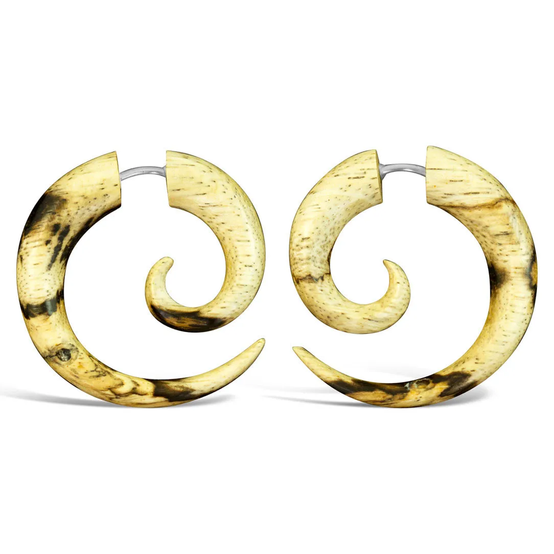 Spirals - Spalted Tamarind Wood
