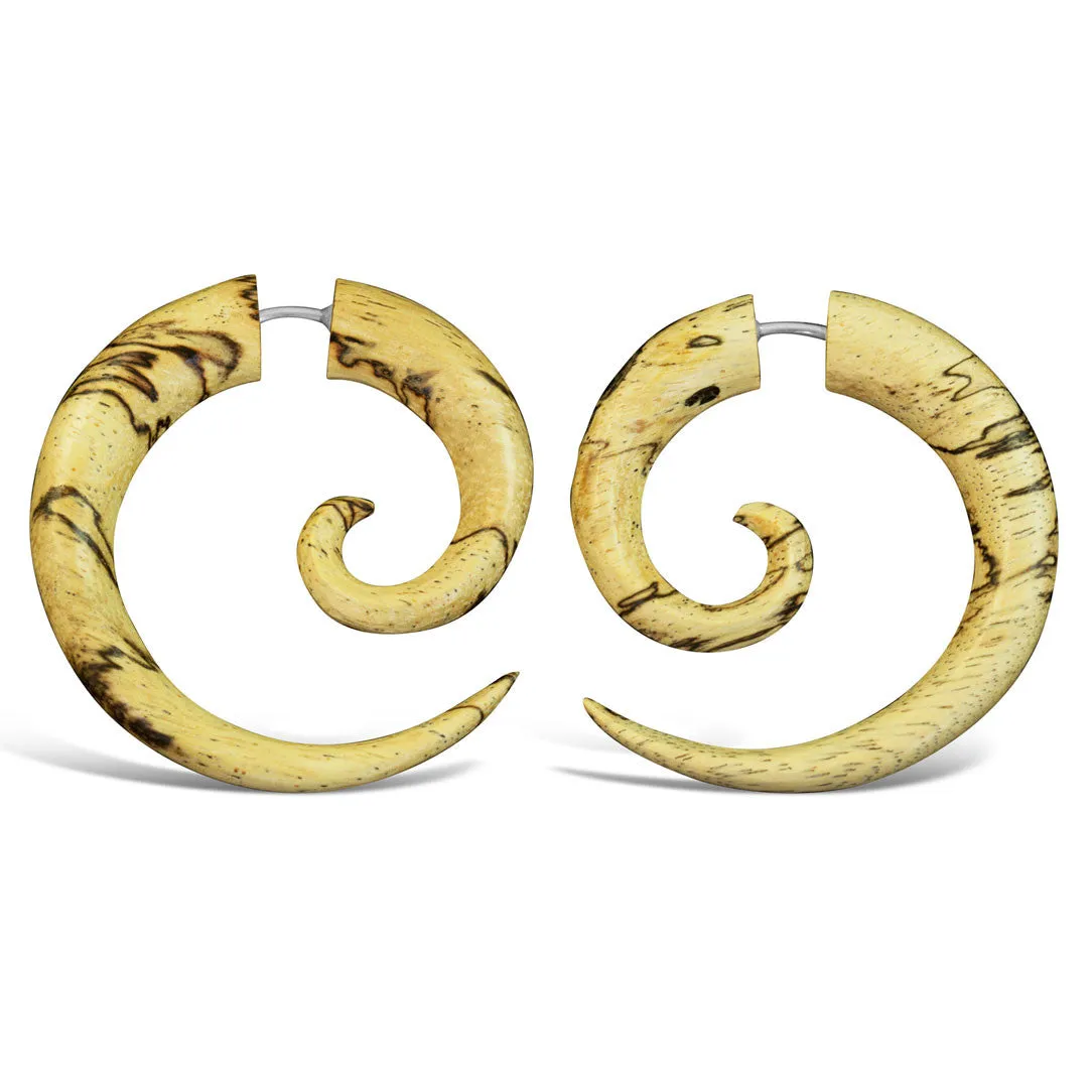 Spirals - Spalted Tamarind Wood