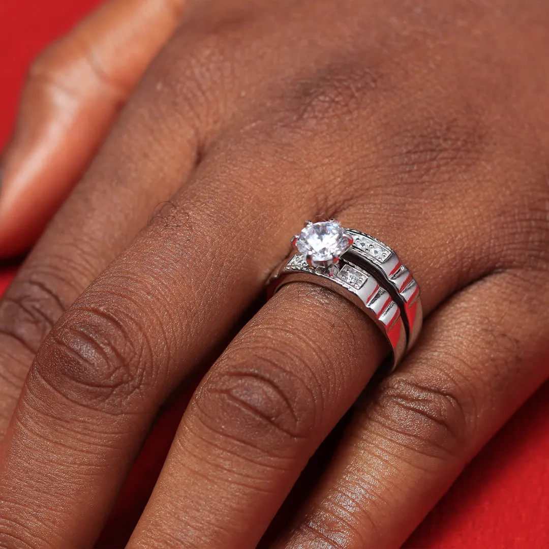 Sterling Silver Bridal Set - 08AS88
