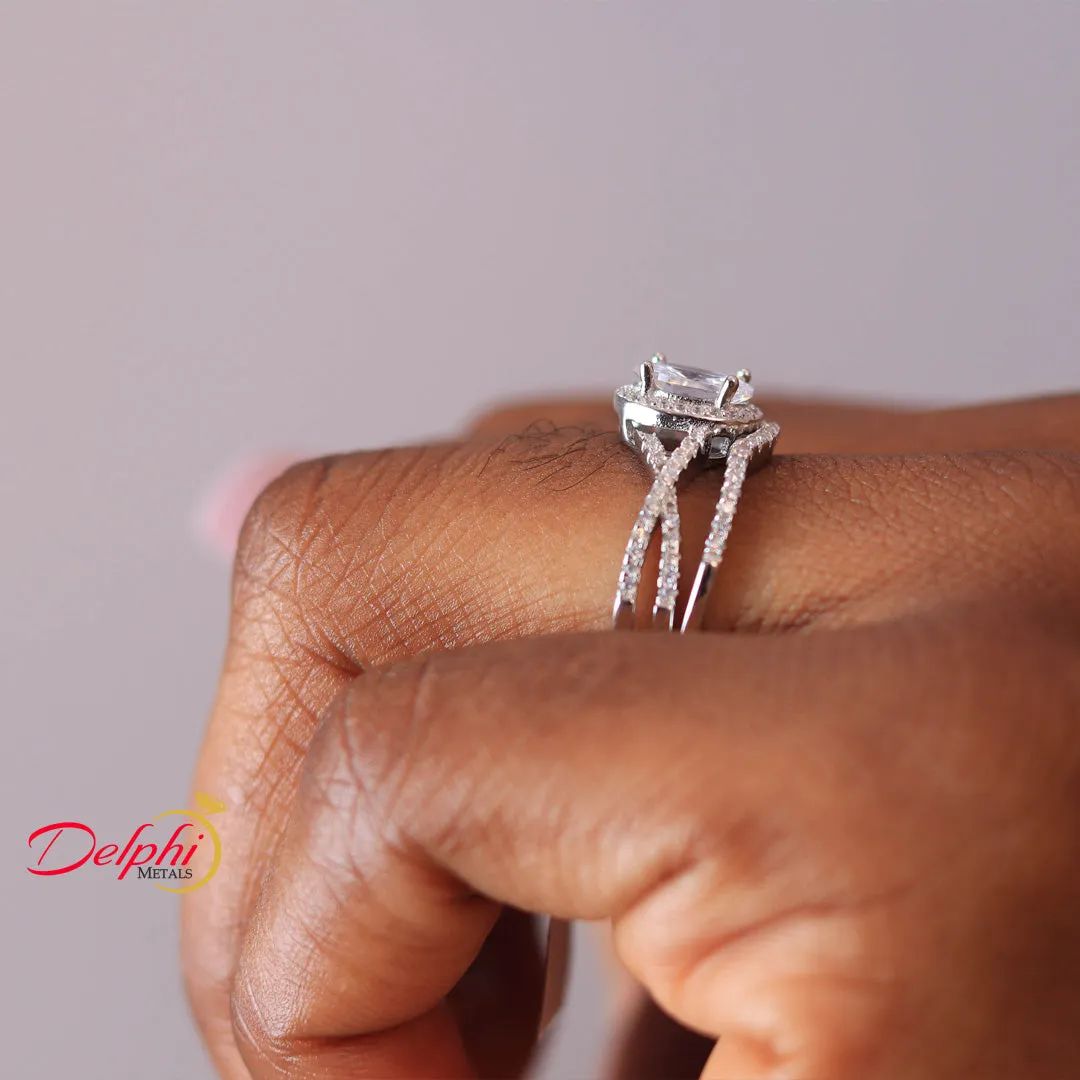 Sterling Silver Bridal Set - 08AS89