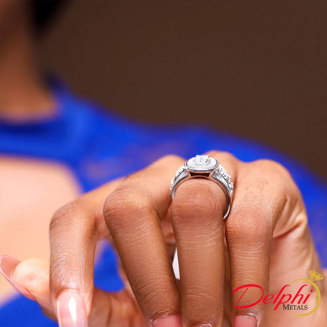 Sterling Silver Bridal Set - 09AS08
