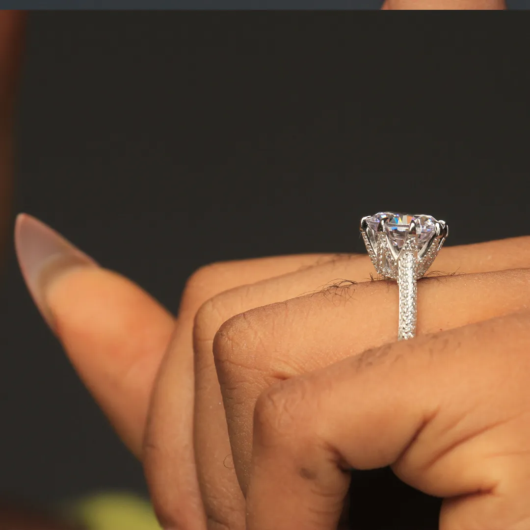 Sterling Silver Engagement Ring - 06AS76